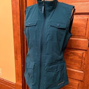 Eddie Bauer turquoise Travex vest